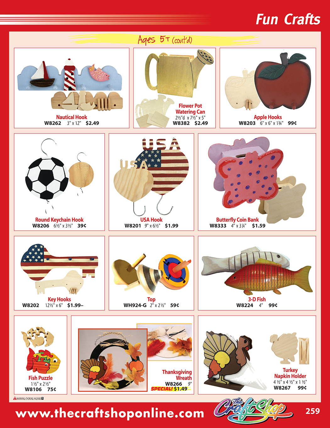 superpage 259 - Click on any part number to order