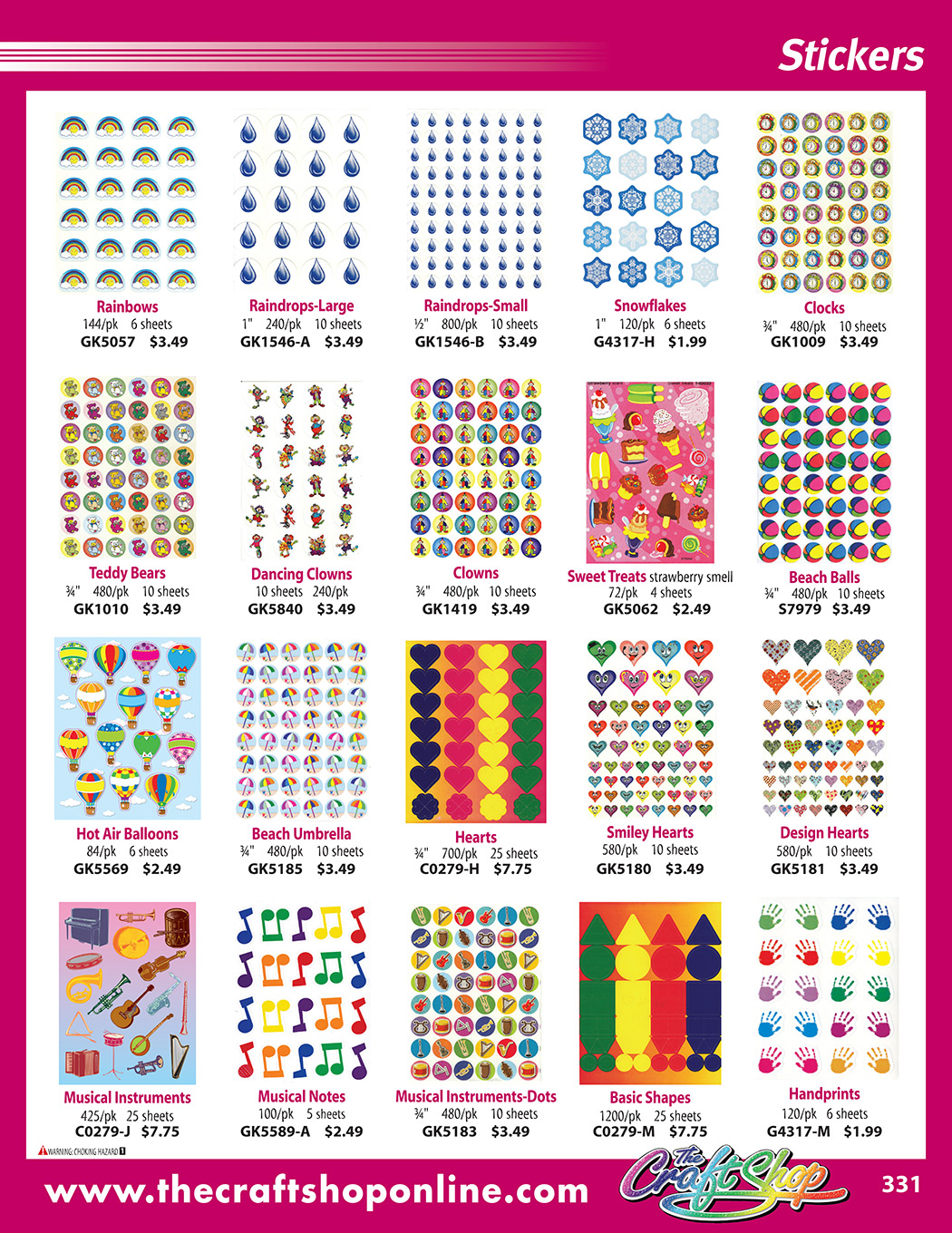 superpage 331 - Click on any part number to order