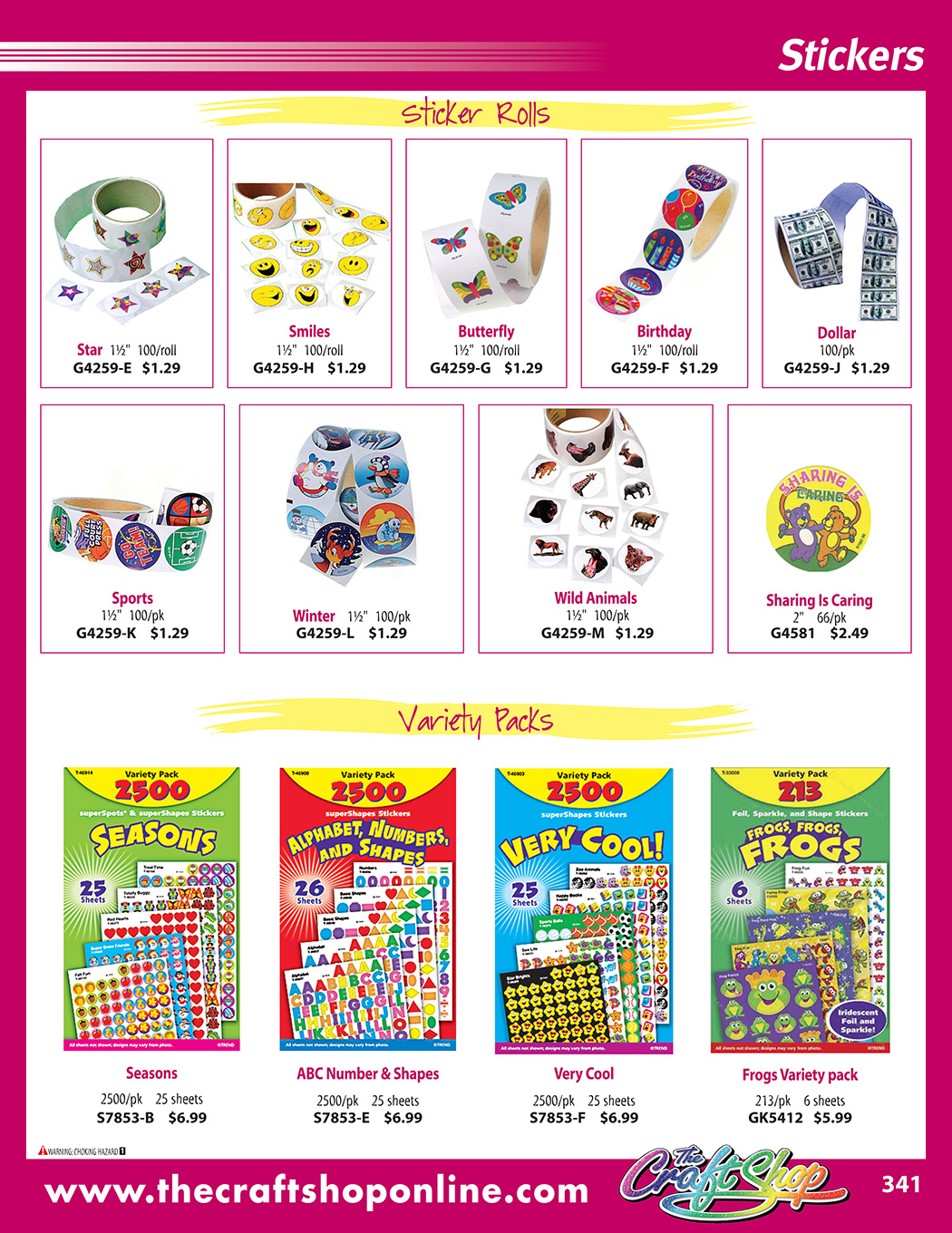 superpage 341 - Click on any part number to order