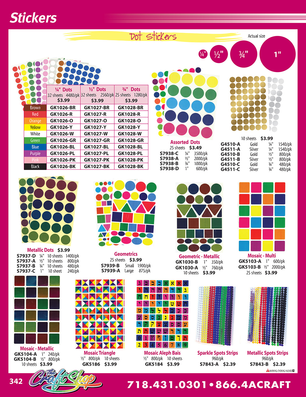 superpage 342 - Click on any part number to order
