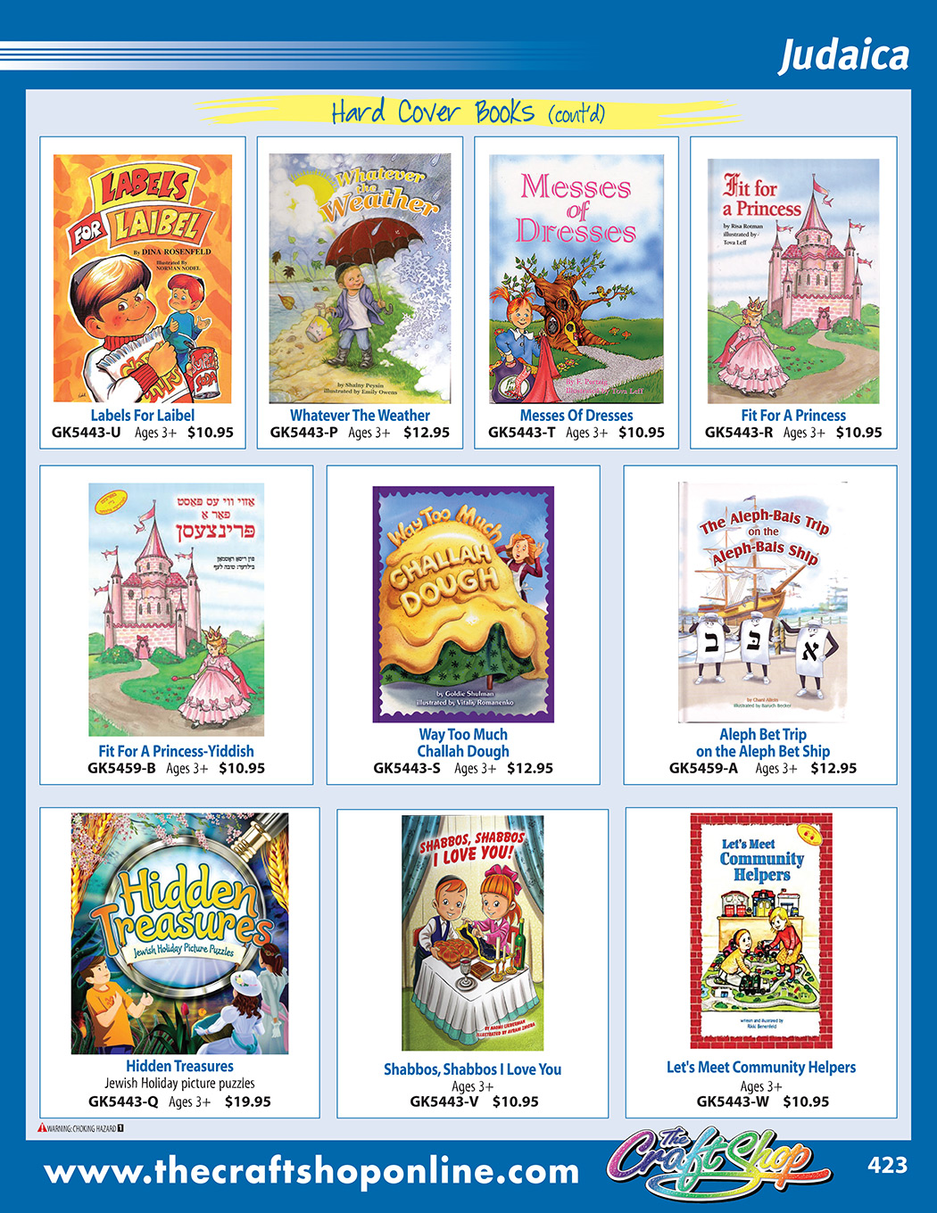 superpage 423 - Click on any part number to order